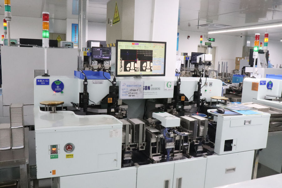 Shenzhen Snetop Technology Co., Ltd linea di produzione del fabbricante