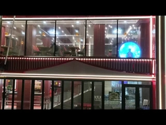 Nuova tecnologia LED Cassa schermo trasparente flessibile