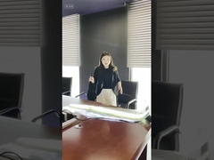 Nuova tecnologia LED schermo trasparente flessibile